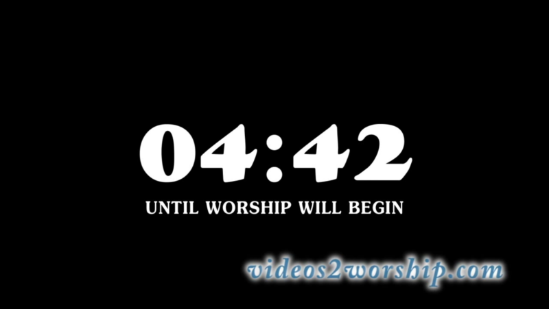 worship countdown 5 minutes with music