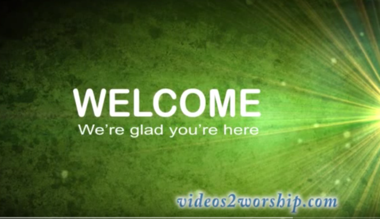 church welcome loops | Videos2Worship