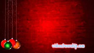 Red Christmas Background Loop