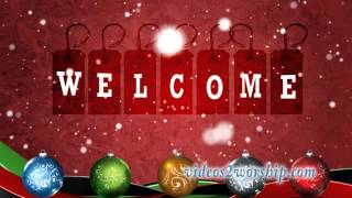 christmas welcome background | Videos2Worship