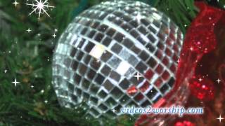 Ornament Background: Snow And Stars