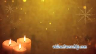 Vintage Burning Candles Background