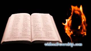 Bible And Torch Motion Video Background