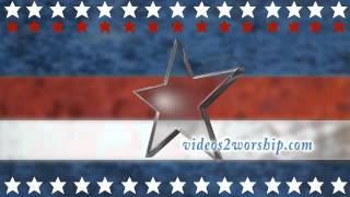 American Flag: Star Motion Loop