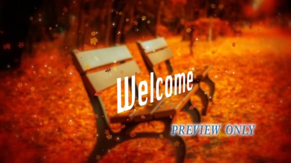 Read more about the article Fall Welcome Video On Bench Park