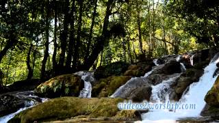Waterfall: Nature Worship Background