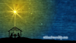 Read more about the article Manger And Star Christmas Background