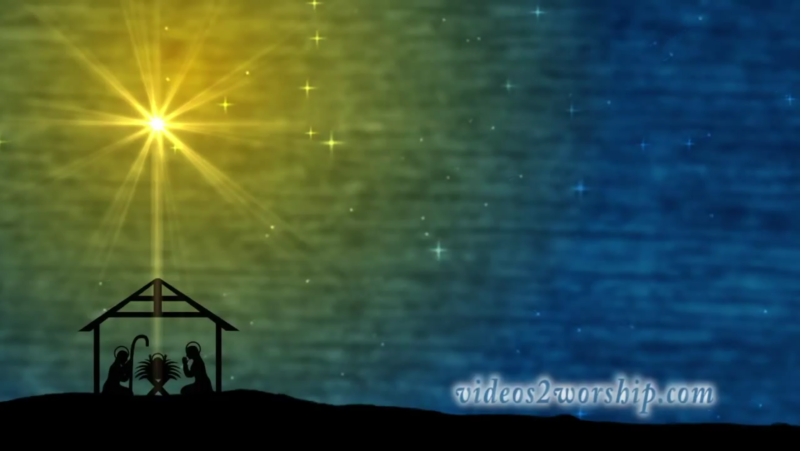 nativity motion backgrounds | Videos2Worship