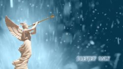 Read more about the article Still: Christmas Angel With Golden trumpet