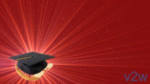 Still Red Graduation Cap Background | Videos2Worship