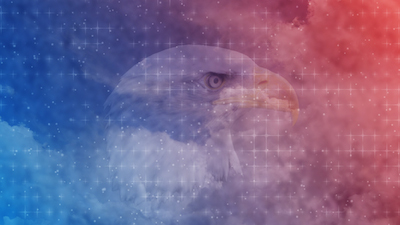 Read more about the article Abstract Independence Day Still Background: Bald Eagle