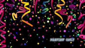 Read more about the article Streamers And Falling Confetti Loop