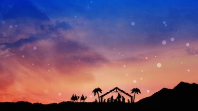 Read more about the article Christmas Nativity Background Slide