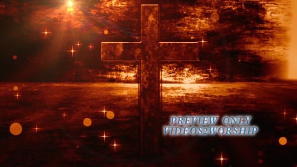 Read more about the article Easter Grunge Cross Worship Motion