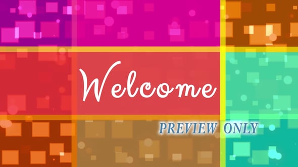 Read more about the article Geometric And Colorful Welcome Video