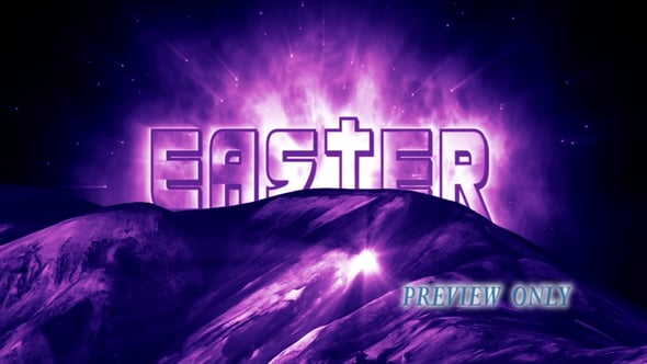 Read more about the article Large Easter Title On A Hill Graphics