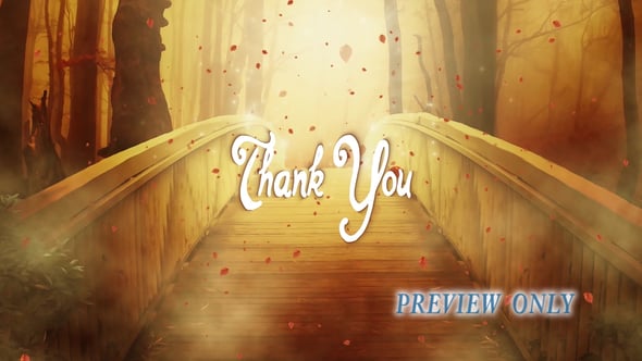Read more about the article Thank You: Autumn Bridge Motion