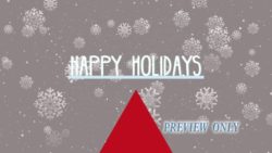 Read more about the article Happy Holidays Winter Background