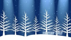 Read more about the article Abstract Winter Forest: Holidays Background
