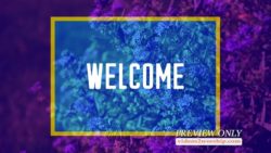 Read more about the article Summer Flowers Welcome To Church Title