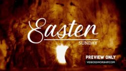Read more about the article Easter Title Over Open Tomb Backdrop