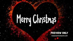 Read more about the article Merry Christmas Text And Heart Graphics