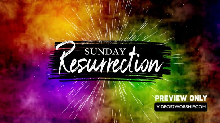 Read more about the article Resurrection Sunday Worship Graphics Loop