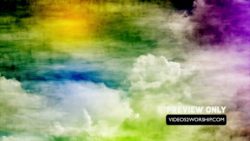 Read more about the article Colorful Clouds Easter Worship Graphics