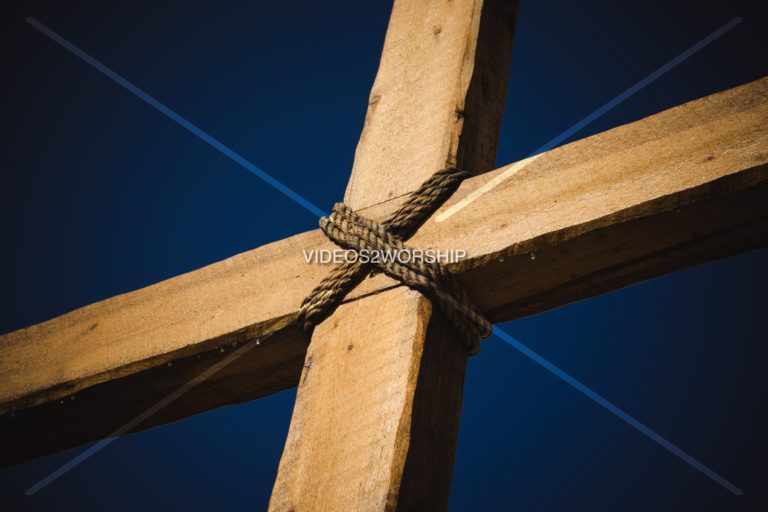 Read more about the article Stock Photography: Wooden Cross And Ropes