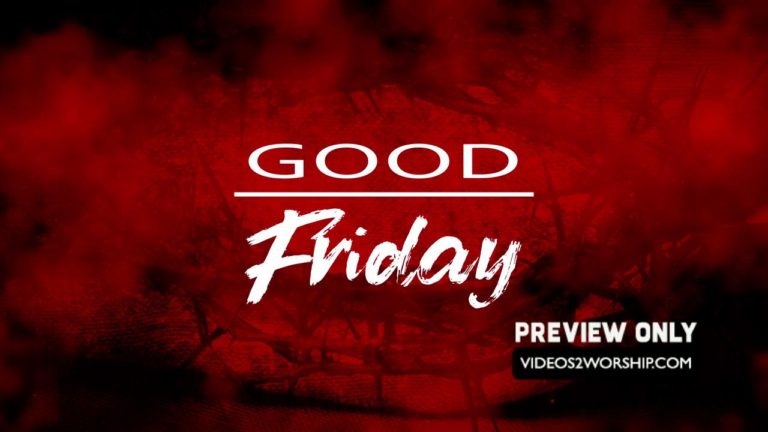 Read more about the article Red Good Friday Title Graphics Worship Loop