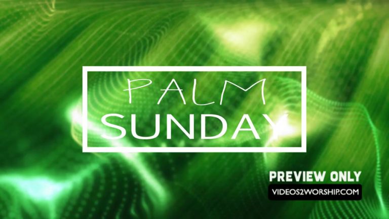 Read more about the article Green Palm Sunday Text Graphics Motion