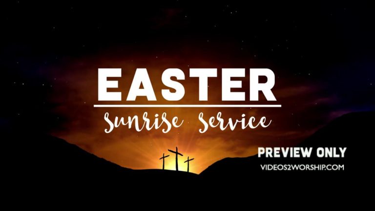 Read more about the article Still: Easter Sunrise Service
