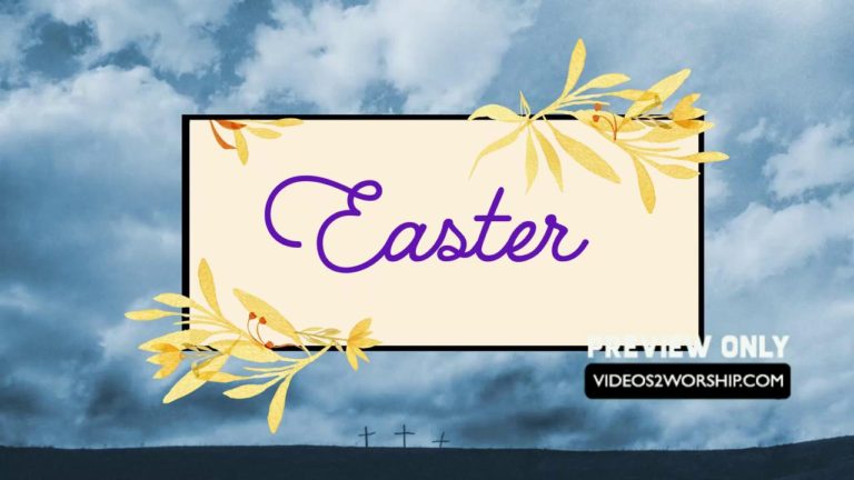 Read more about the article Three Crosses Easter Resurrection Motion
