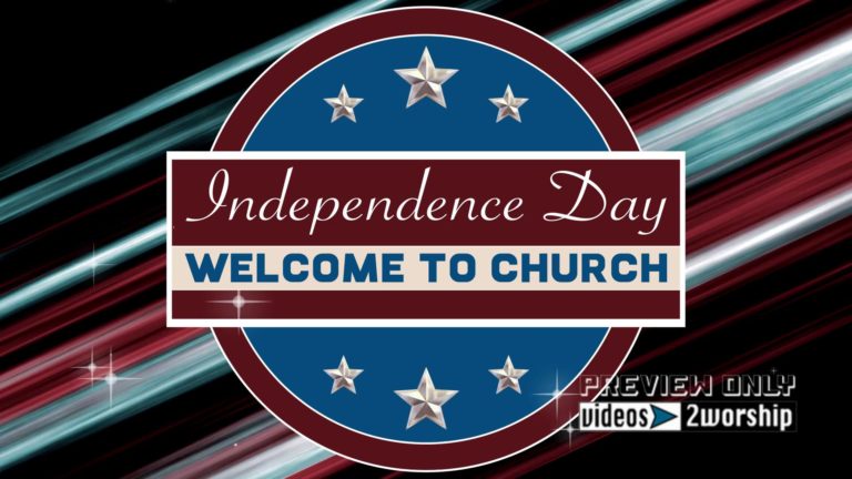 Read more about the article Independence Day Welcome To Church Title