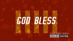 Read more about the article God Bless Title And Falling Large Leaves