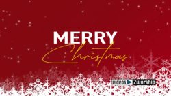 Read more about the article Red Merry Christmas Title Background
