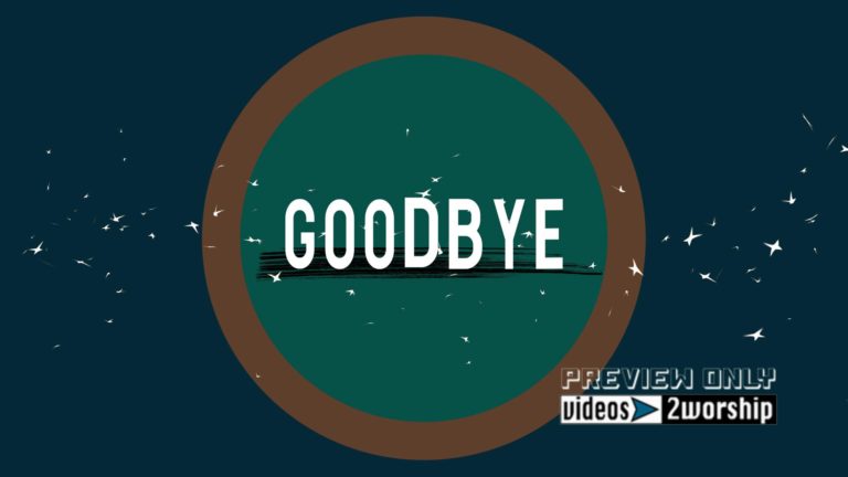 Read more about the article Goodbye Text And Flying Birds Graphics