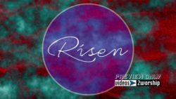 Read more about the article Risen. Easter Title Graphics Background