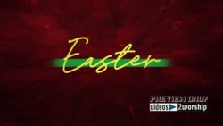 Read more about the article Easter Text Over A Red Abstract Background