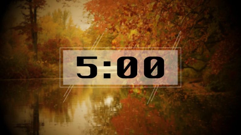 Read more about the article Colorful Autumn Trees By The River Countdown