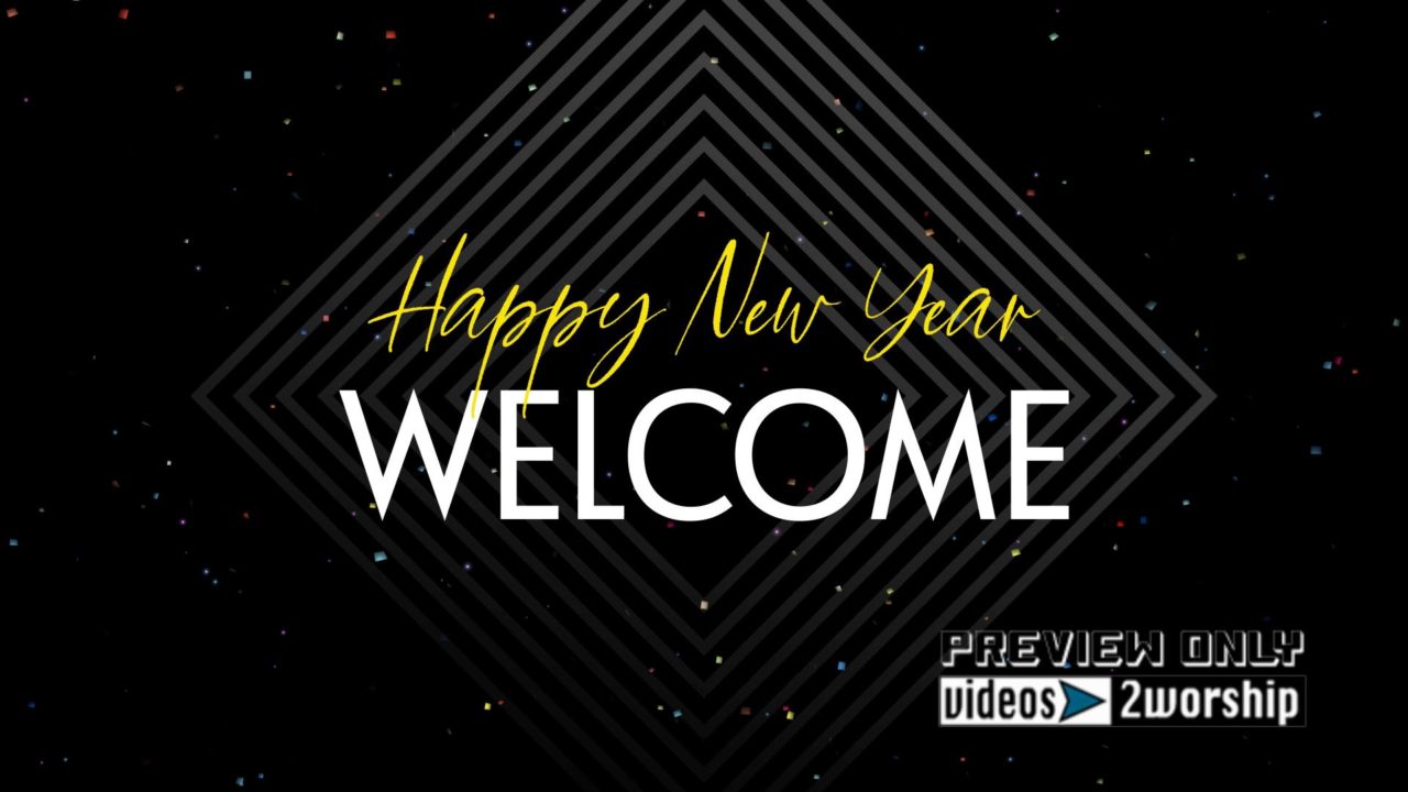 new year welcome banner