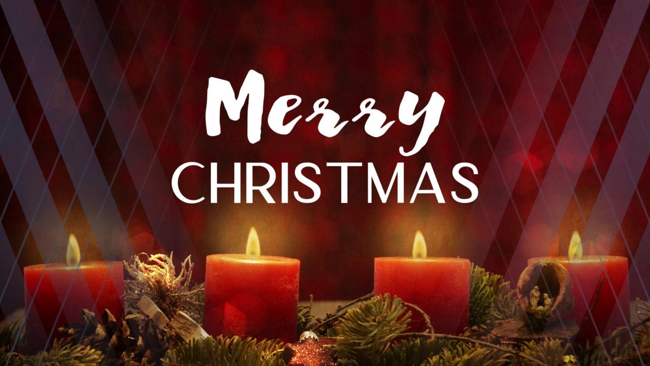 Merry Christmas Candles Motion Advent21 hd