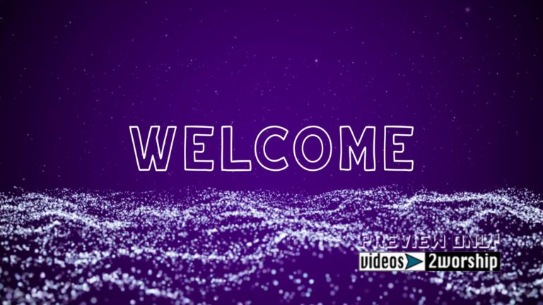 Read more about the article Free Welcome Church Motion Graphics Loop