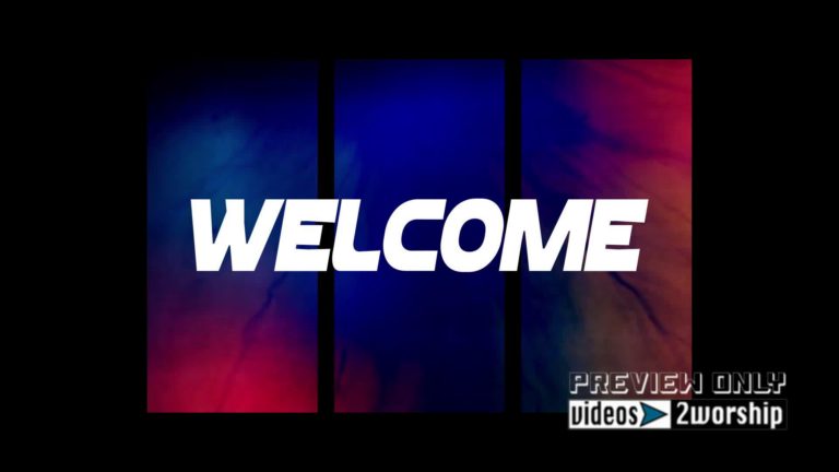 Read more about the article Colorful Church Welcome Title Motion