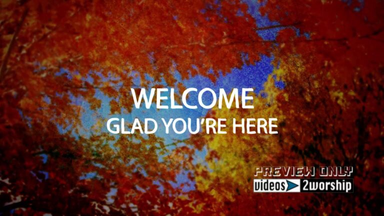 Read more about the article Fall Autumn Welcome Title Motion Worship
