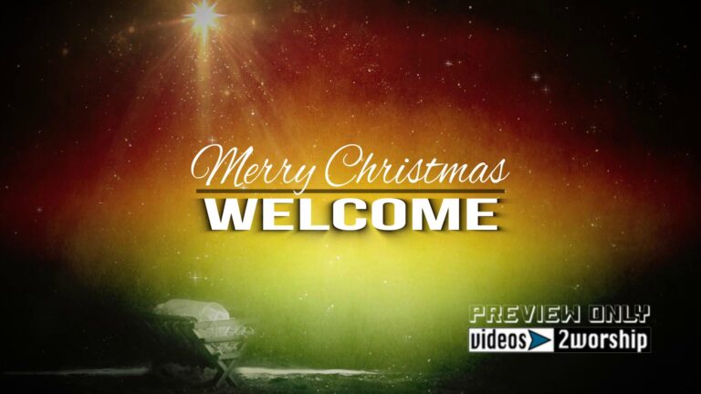 Read more about the article Merry Christmas Welcome Motion Title
