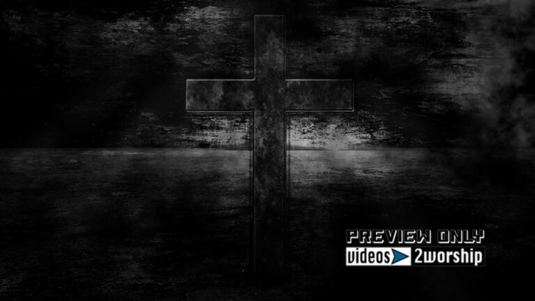 Read more about the article Good Friday Black And White Cross Motion