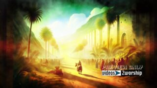Read more about the article Jesus Entering Jerusalem Palm Sunday