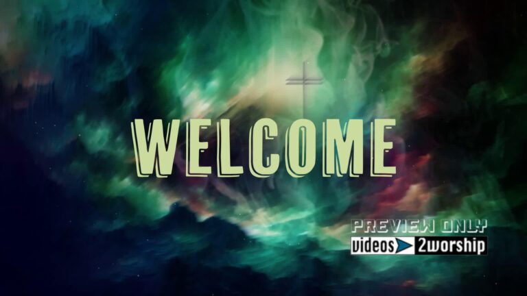 Read more about the article Welcome To Church Colorful Title Motion