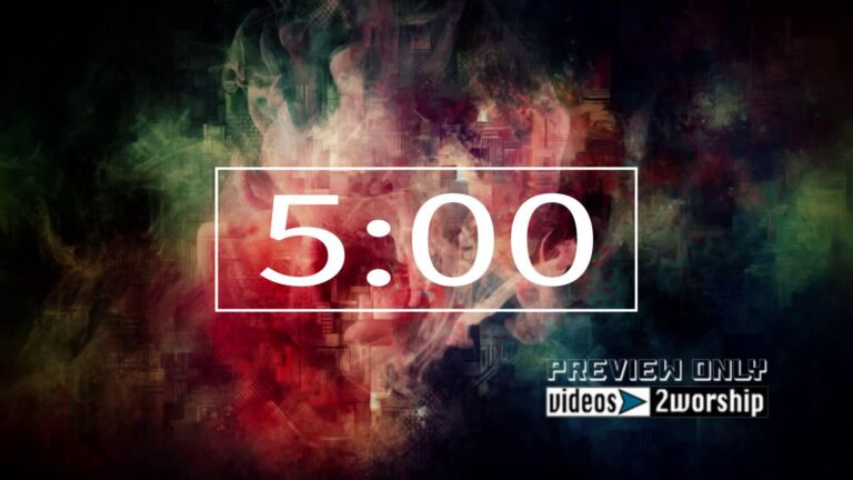 Read more about the article Beautiful Abstract 5 Minutes Countdown